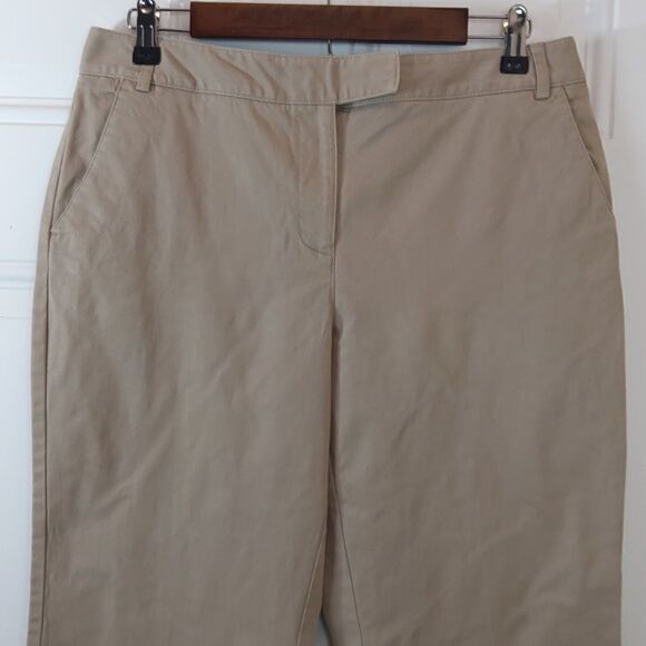 Talbots Pants - Talbots stretch straight leg khaki pants
